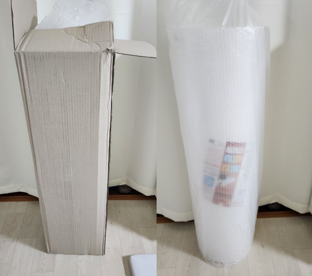 굿패키지 2겹 6중 민무늬 더블 단열 뽁뽁이