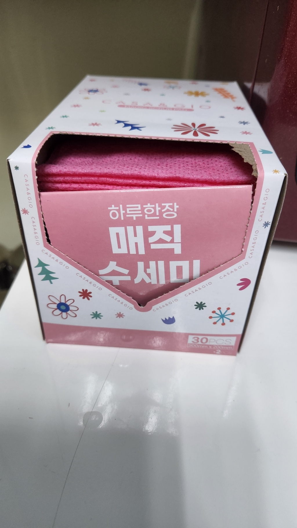 까사앤지오 하루한장 매직 수세미
