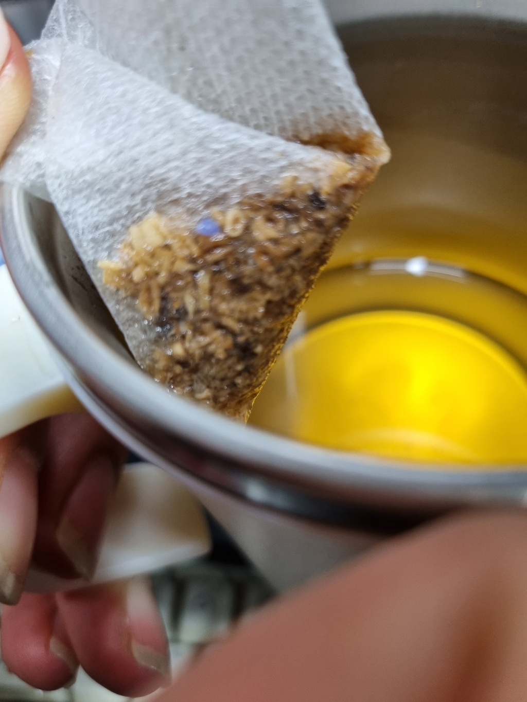 델리브 갈색 팽이버섯차 리뷰 후기