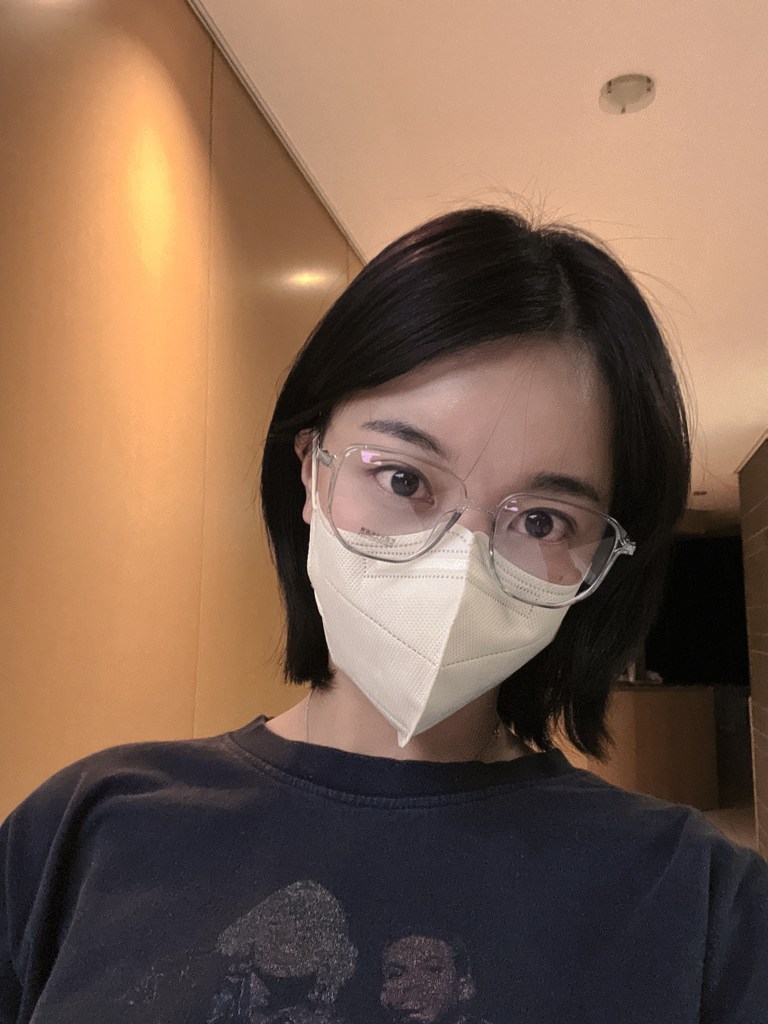 OU 블루라이트 차단 뿔테 투명 투톤 B867