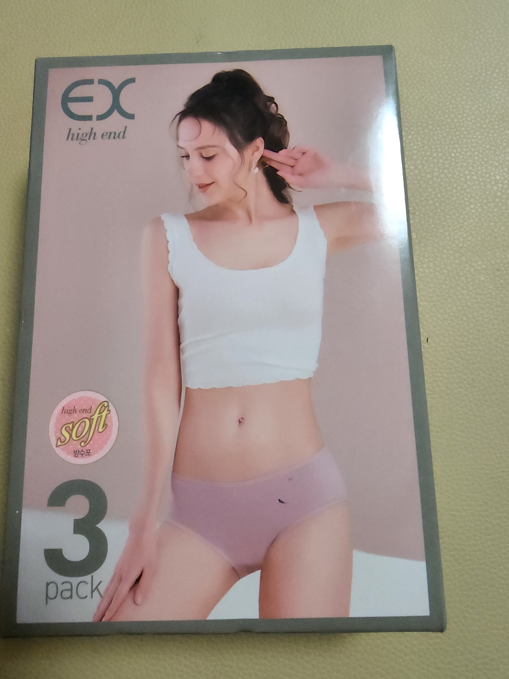 에이원 여성용 면스판 미디 샘방지 위생팬티 3종 321