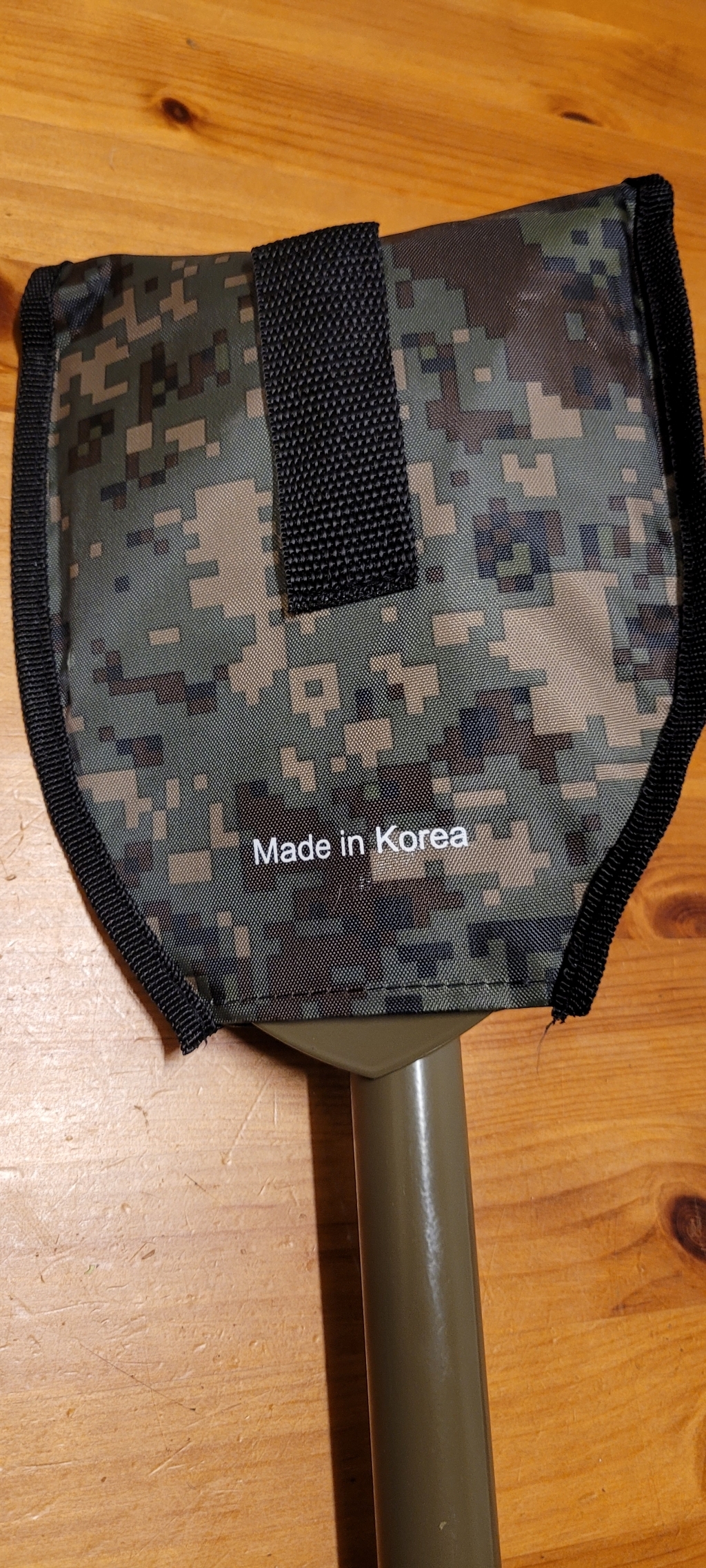 국산 고급형 휴대용 야전삽 멀티 캠핑 군용 대형 삽 야삽 곡괭이