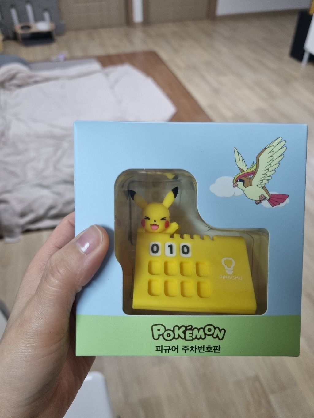 포켓몬 피규어 주차번판