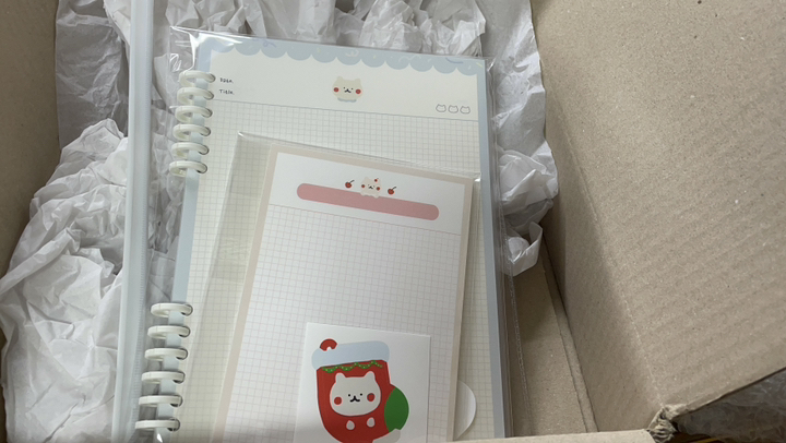 [볼터치들] drawin 양면 노트패드 제본버전 3coor