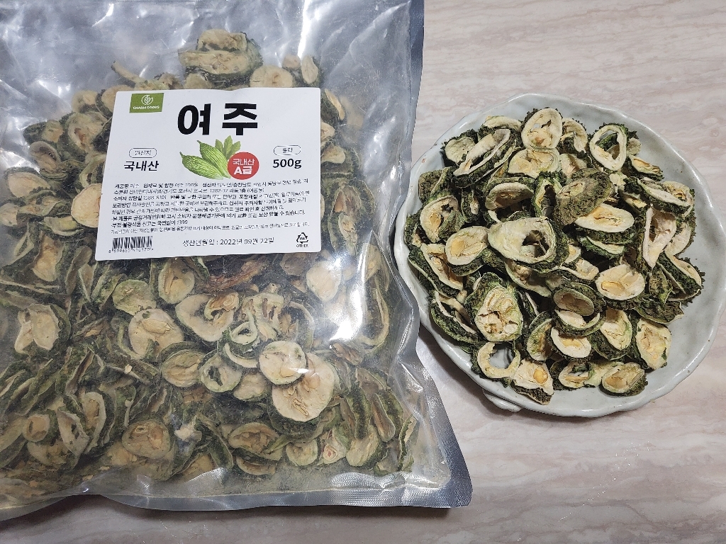 참좋은데이 국내산 건조여주 여주말린것 여주차 건나물