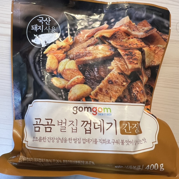 곰곰 벌집 껍데기 간장맛