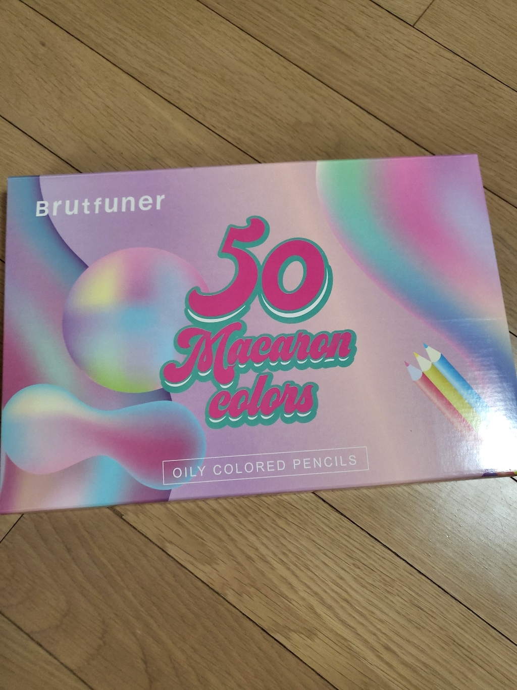 Brutfuner 마카롱 파스텔 톤 칼라 유성 색연필