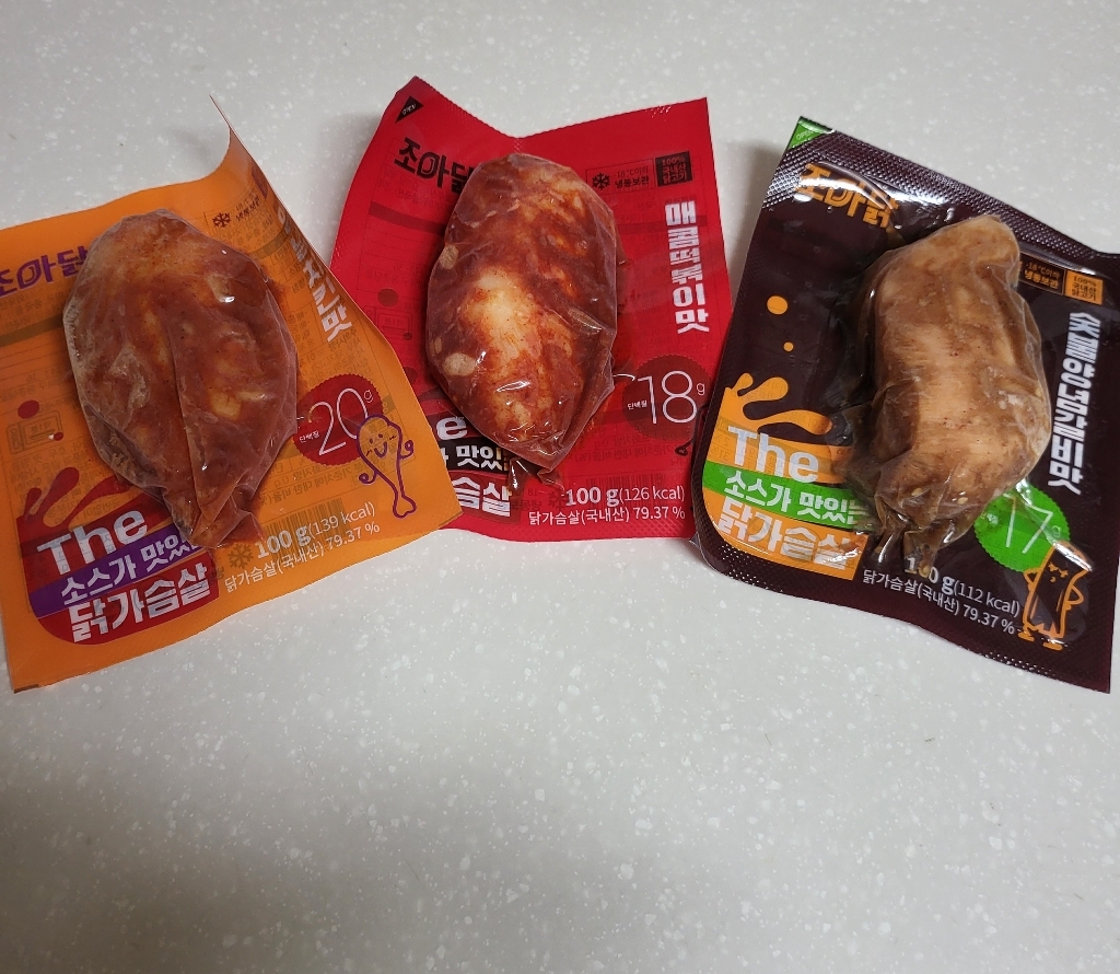 조아닭 THE 소스가 맛있는 닭가슴살 3종 혼합