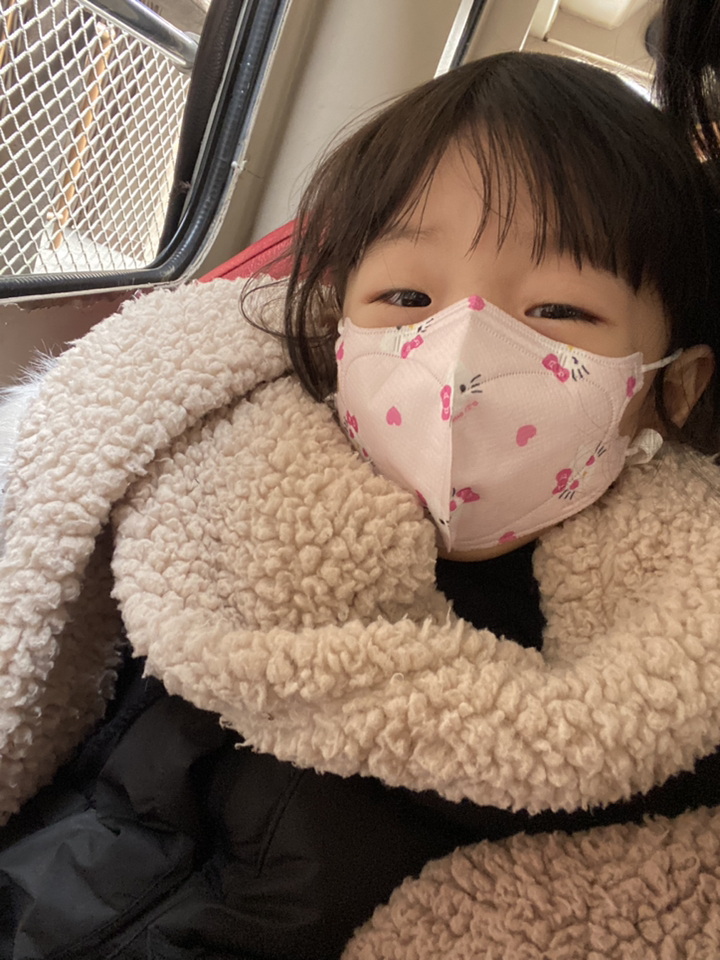 어린숨 엣지 산리오 패턴 컬러 마스크 새부리형 뉴 초초소형 리뷰 후기