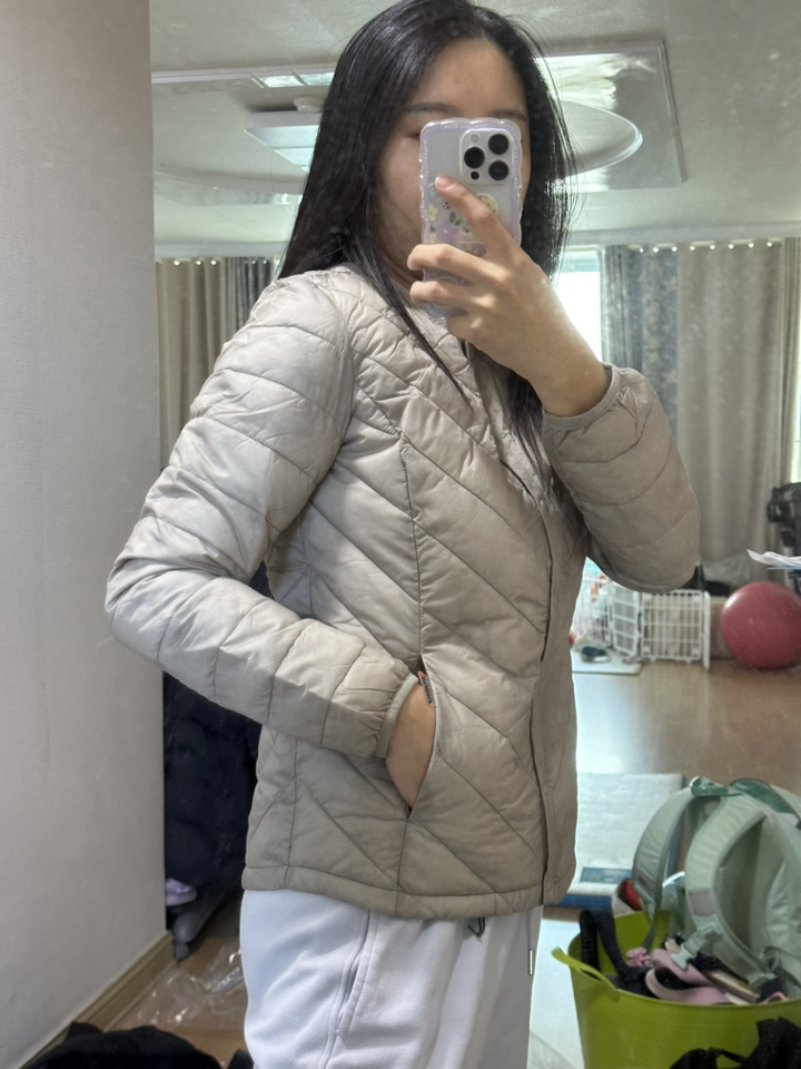 김영주골프 여성 웰론 점퍼 패딩