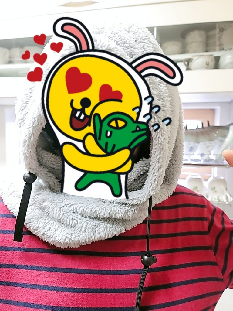 박스비 플리스 바라클라바 후드 넥워머 골프 후리스 겨울 모자