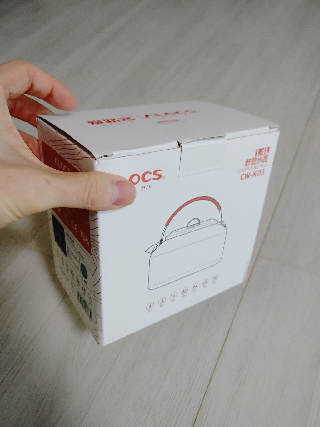 알록스 아웃도어 스몰 워터 케틀 주전자 CW-K03 1