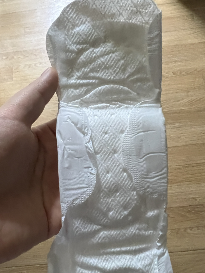 좋은느낌 좋은순면 맥시슬림 대형 생리대 날개형