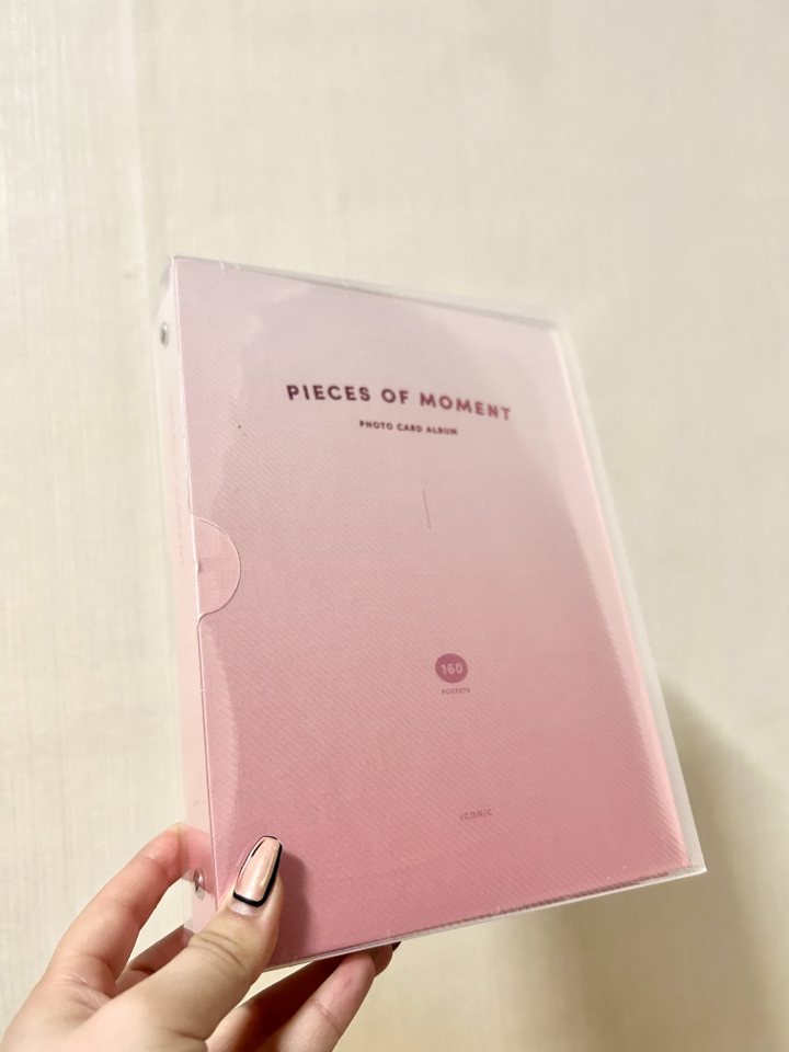 아이코닉 모멘트 포토카드 앨범 4단 콜렉트북 바인더