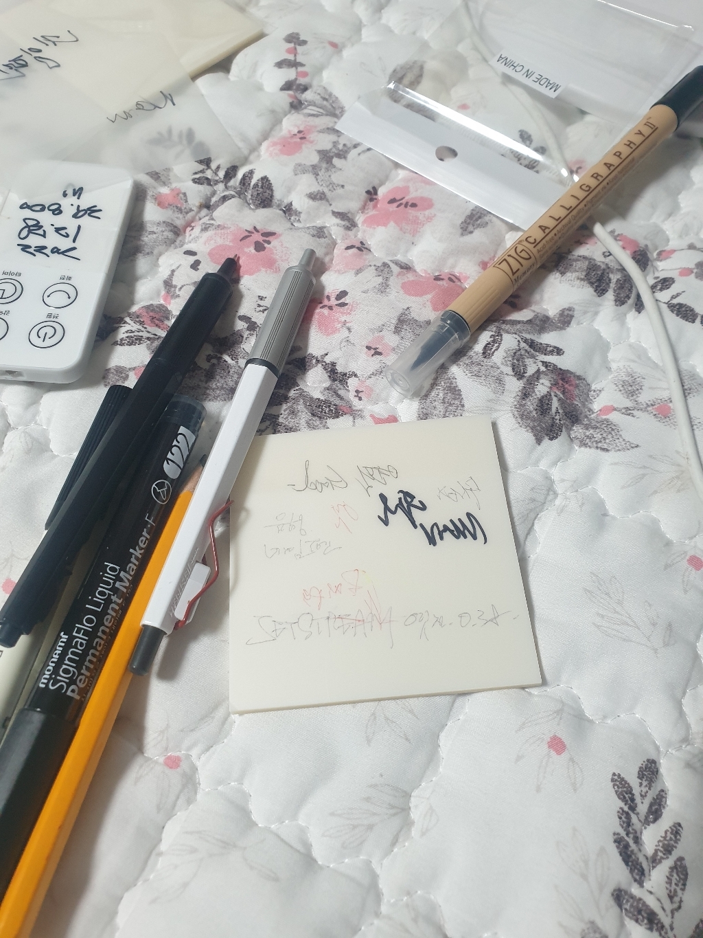 투명 포스트 메모지 잇