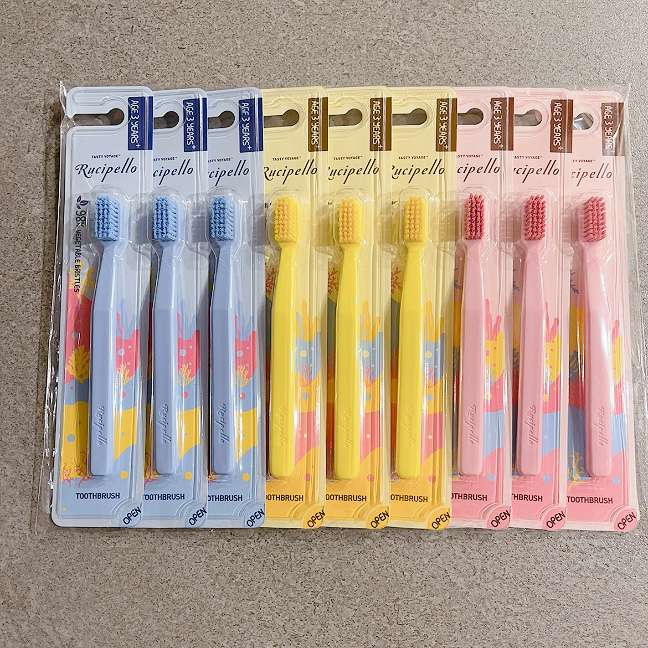 루치펠로 키즈 칫솔 3종
