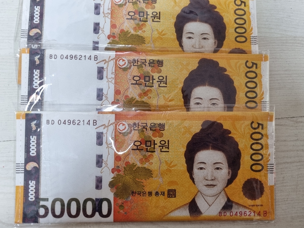 [뽀찌버디나비]골프악세사리 버디나비 지폐방수지갑 캔버스재질 5가지 종류