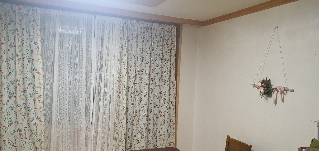 바자르 로즐리 광목 가리개 긴창형 커튼 리뷰 후기