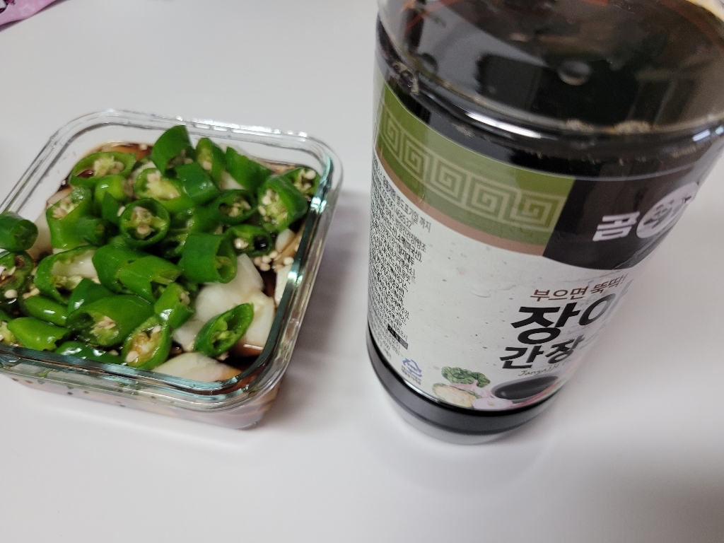 곰표 장아찌 간장소스