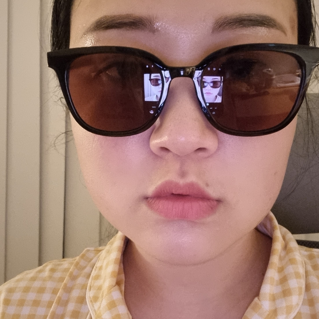 빈앤코 남녀공용 틴트 뿔테 UV400 선글라스 리뷰 후기