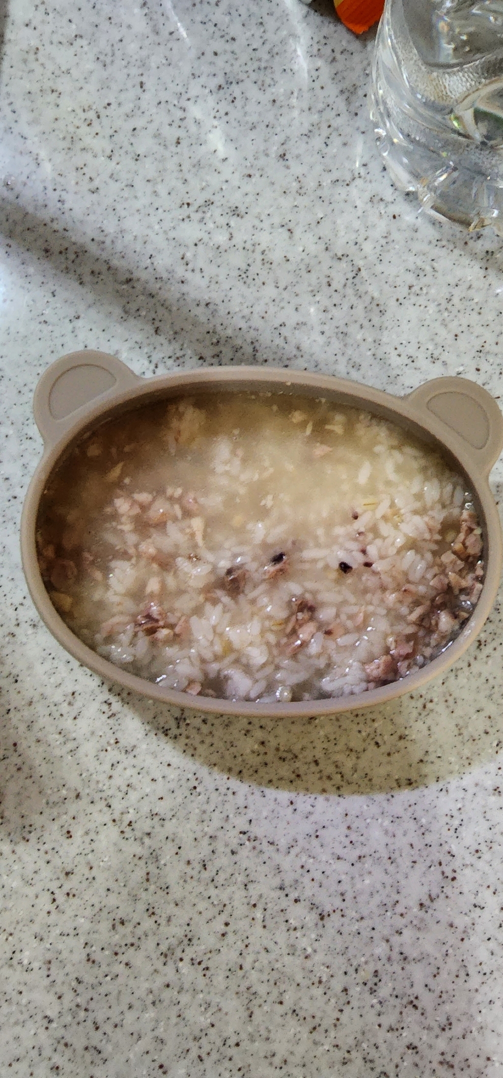 블루마마 모두아이 실리콘 곰돌이 간식 플레이트