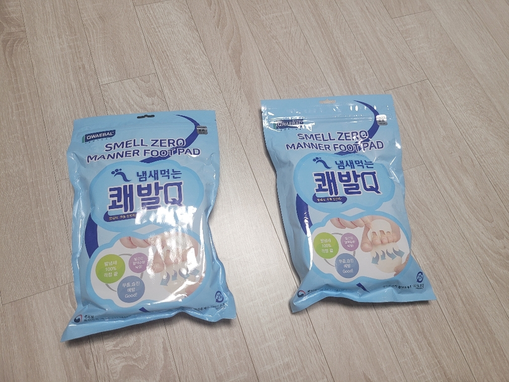 쾌발 냄새먹는 패드 Q