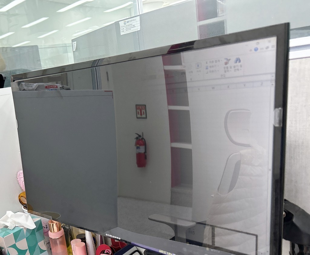 로브텍 모니터사생활보필름 모니터보안필름 24인치