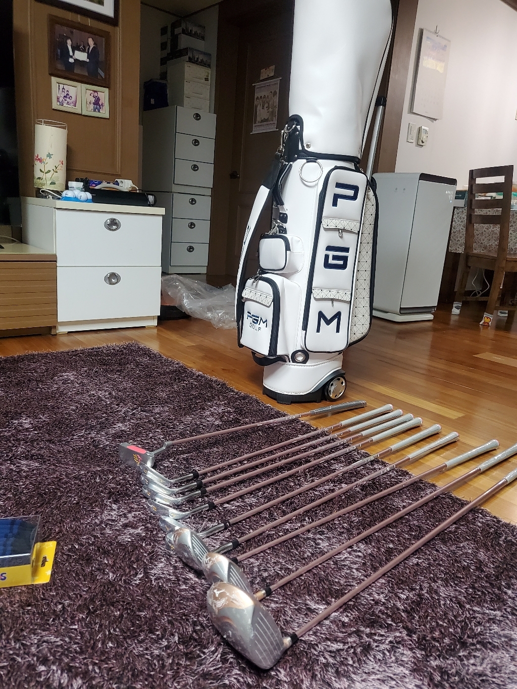 미즈노 에필 여성용 골프채 풀세트 가방 포함
