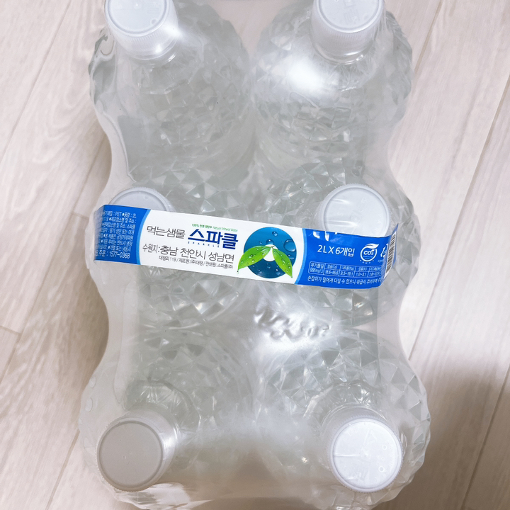 스파클 무라벨 생수