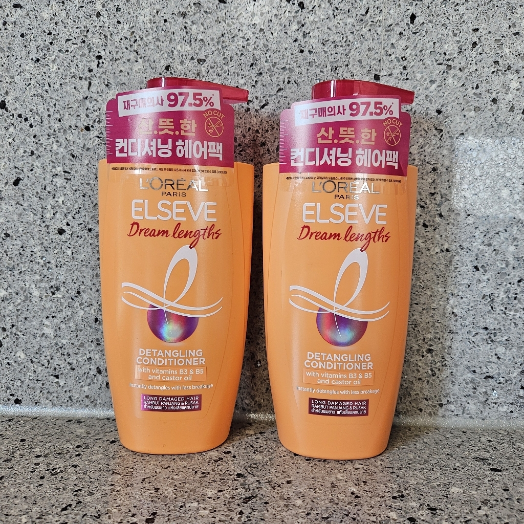 로레알파리 드림랭스 컨디셔닝 헤어팩, 410ml, 2개