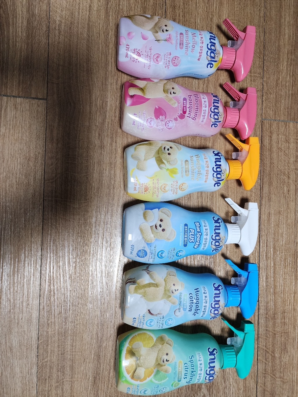 (6종세트) 스너글 오리지널 섬유탈취제 470ml, 6개