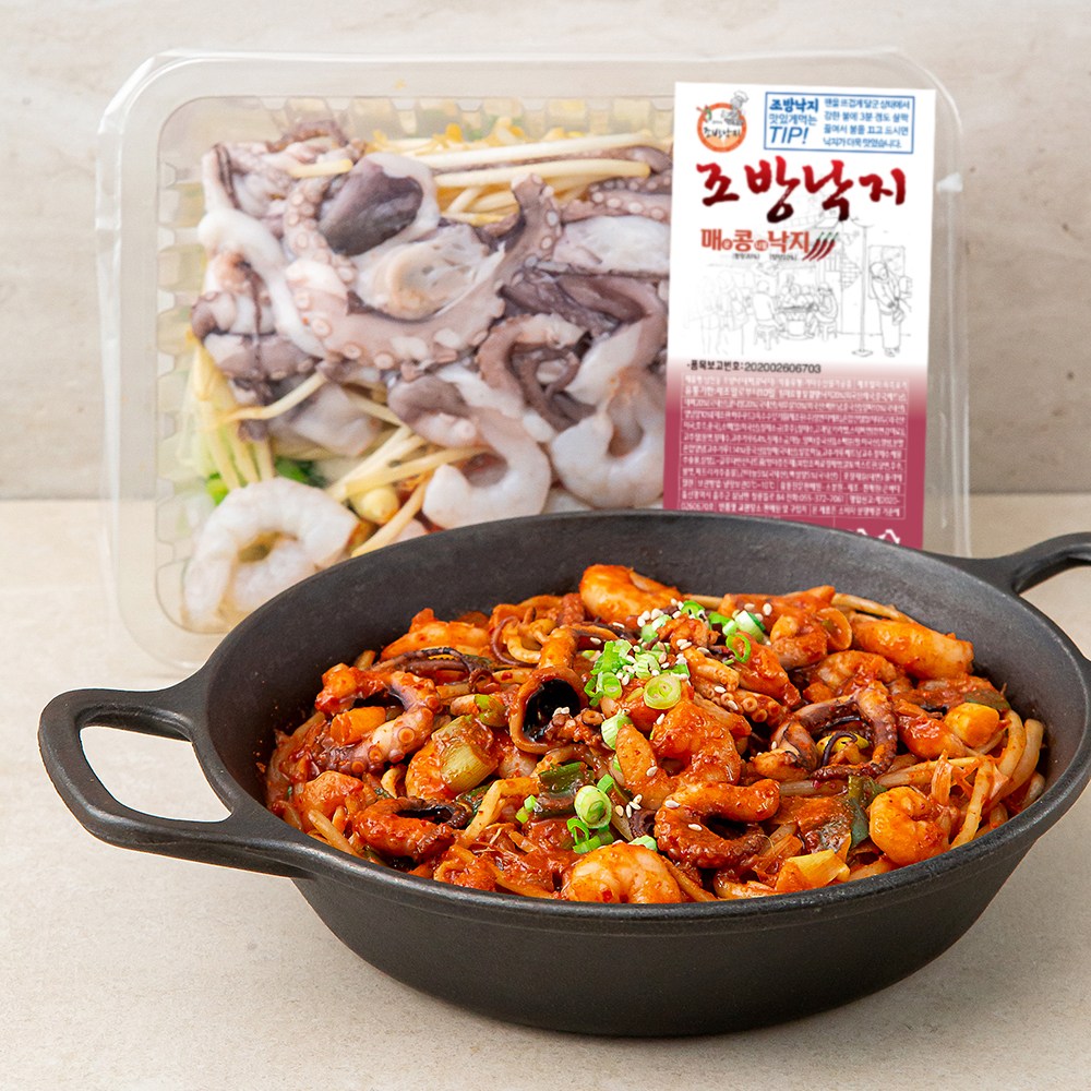 남천동 조방낙지 매운콩나물 낙지, 800g, 1개 - 기타 즉석요리 | 쿠팡