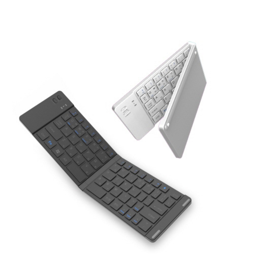 이동 중에도 편안하고 생산적으로 작업할 수 있는 엔보우 N패드 접이식 블루투스 무선 키보드