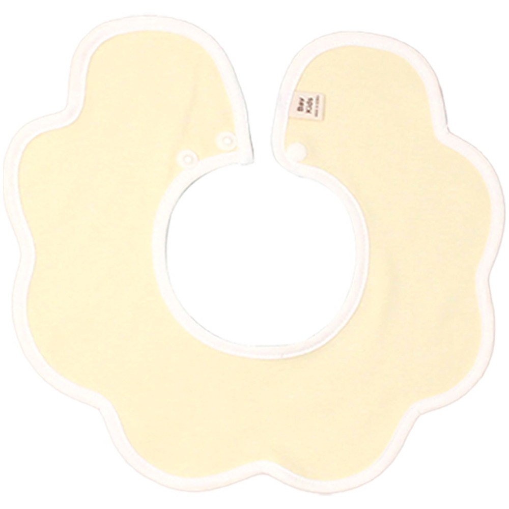 미디엄 롤링턱받이, 9 무지 아이보리, 1개, 1개