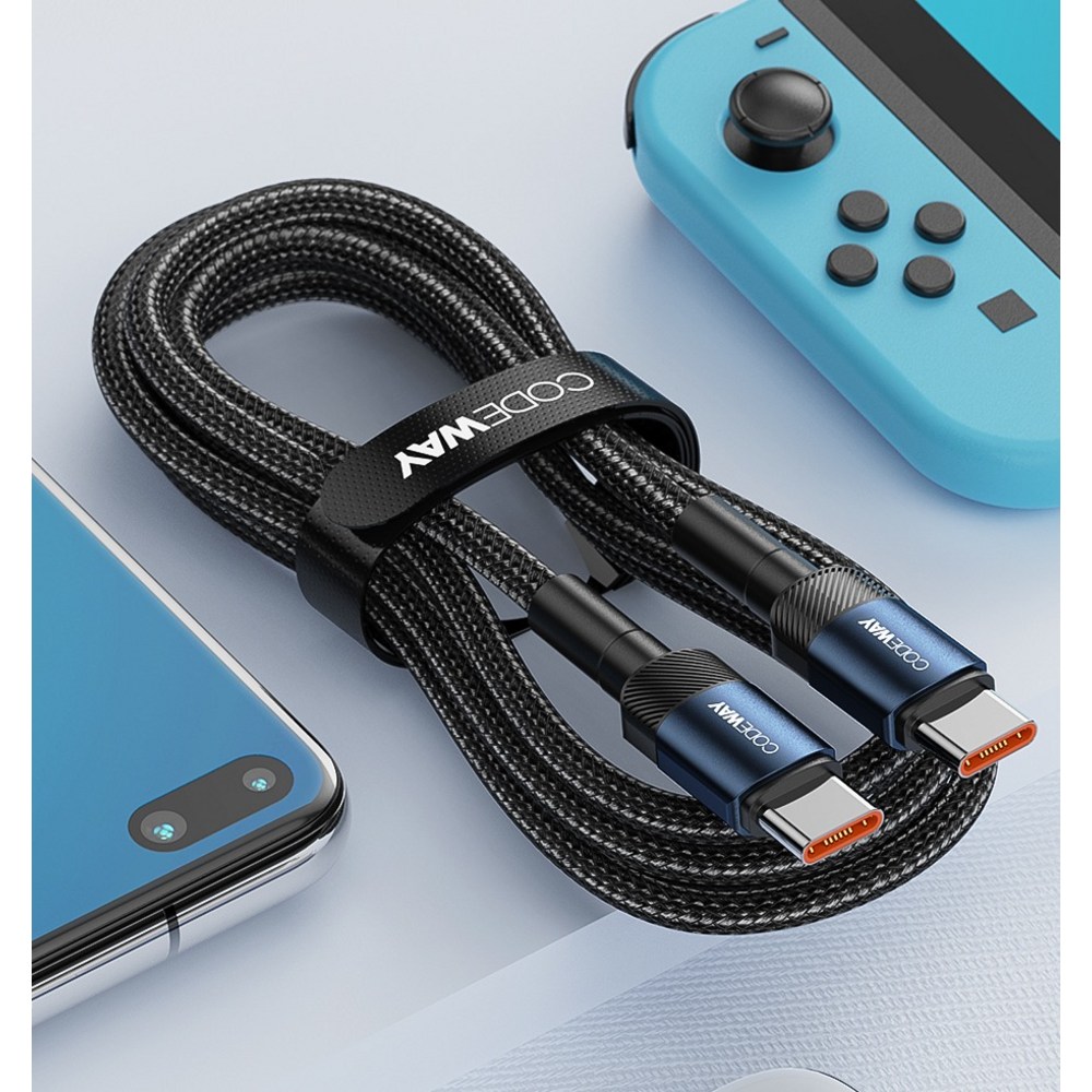 코드웨이 PD 60W C-C타입 초고속 충전케이블: 빠른 충전과 내구성의 완벽 조화