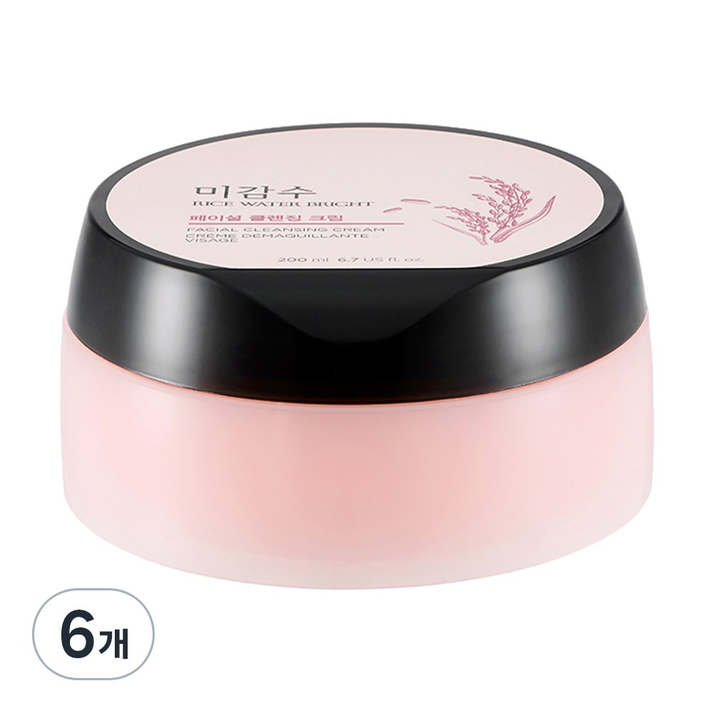 더페이스샵 미감수 브라이트 클렌징 크림, 200ml, 6개