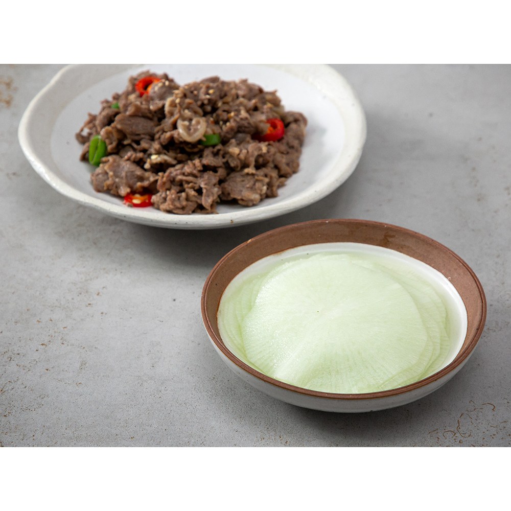 식사의 즐거움을 더하는 곰곰 와사비쌈무