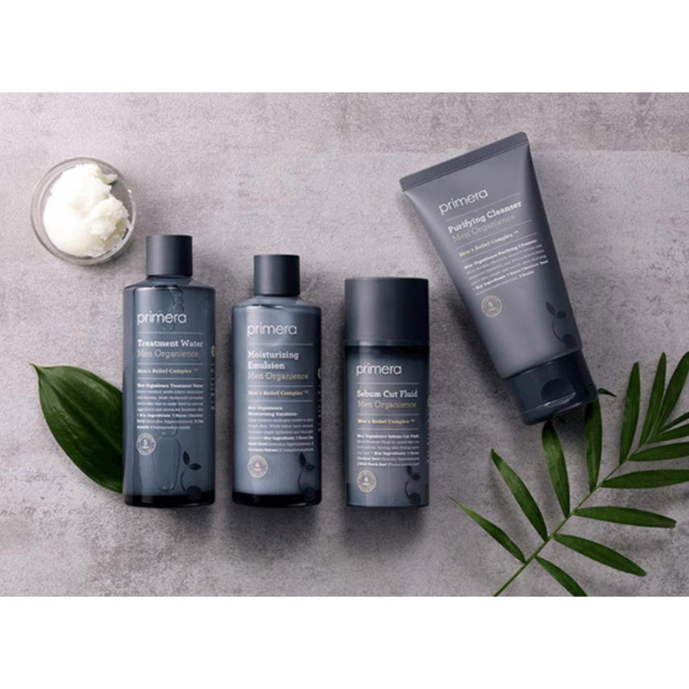 프리메라 맨 오가니언스 스페셜 2종 세트로 피부 관리의 새로운 수준을 경험하세요