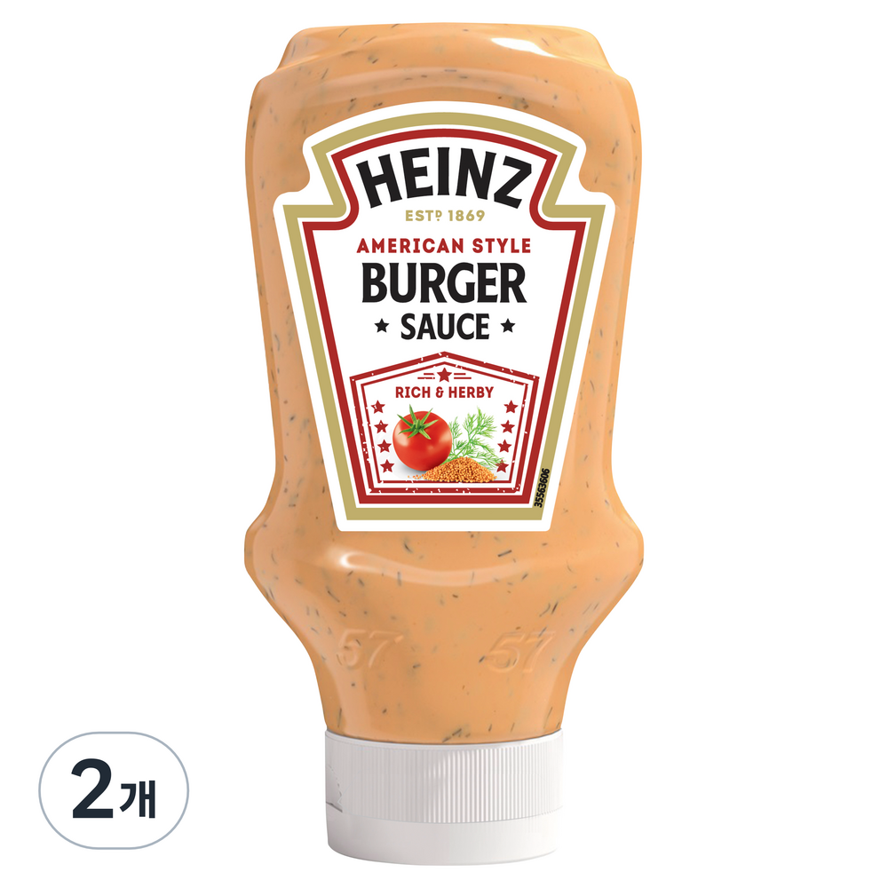 하인즈 버거소스, 230g, 2개