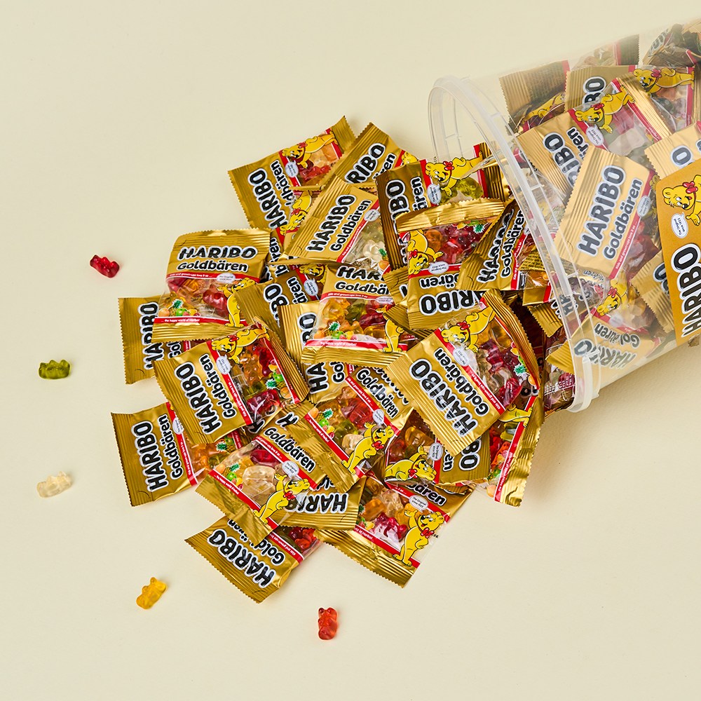 골드 향유, 하리보 골드베렌 젤리로 행복한 시간을 즐기세요!