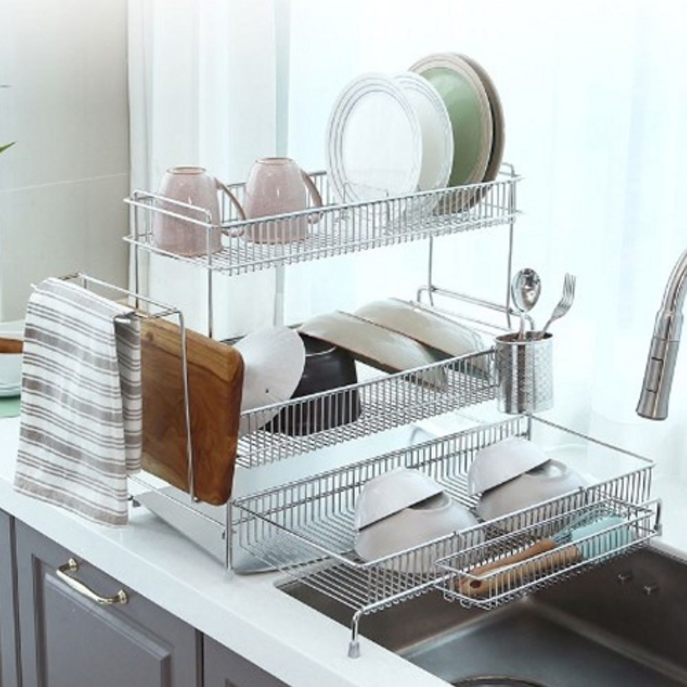 주방을 디자인하다! 아이넥스 에르고 엣지 식기건조대, ✨반짝이는 설거지 후의 행복✨