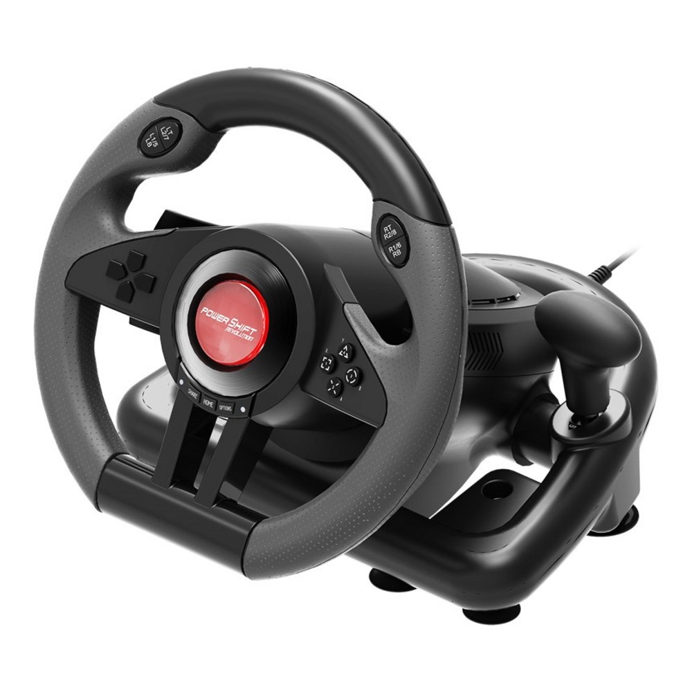 레이싱 시뮬레이션 게임을 완전히 새로운 차원으로 끌어올리는 조이트론 파워시프트 레볼루션 레이싱휠