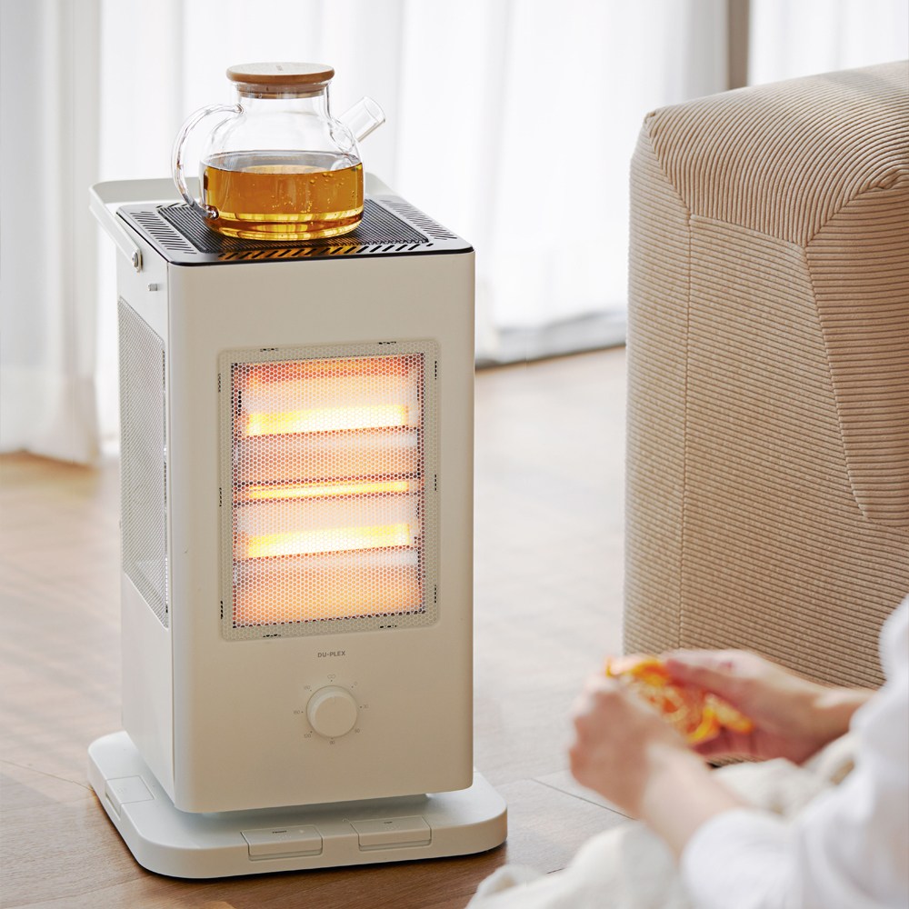 다섯 방향 온기로 채우는 따뜻한 겨울, 듀플렉스 발터치 오방향 전기히터
