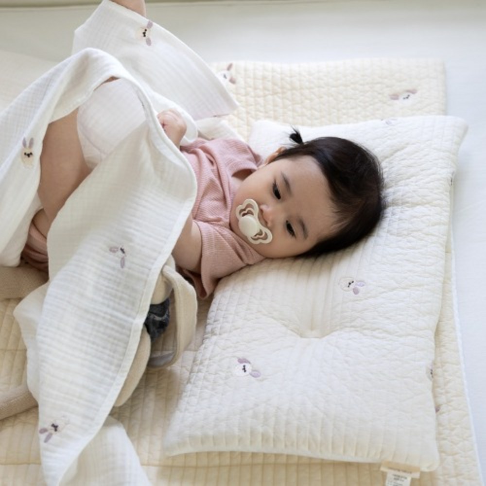 바미블랑 유아용 아기 냉감 낮은 베개: 최상의 수면을 위한 선택 듀라론원단