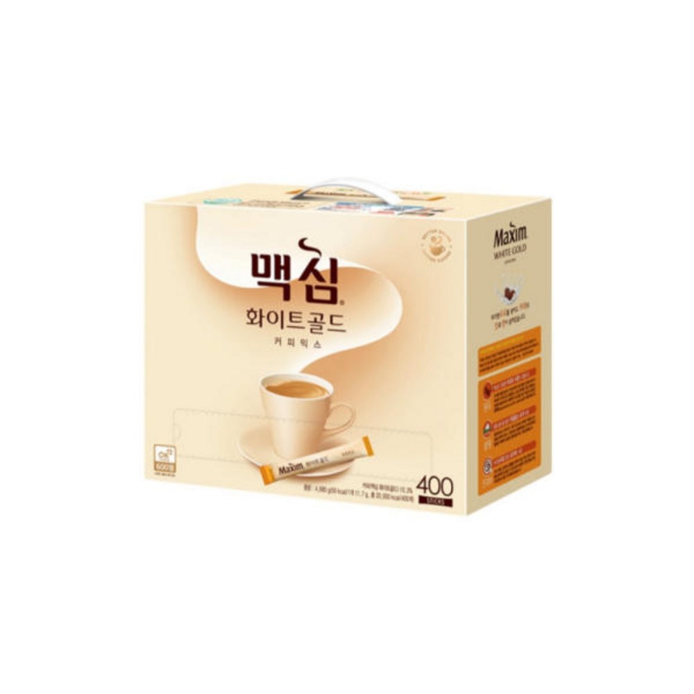 맥심 화이트 골드 커피믹스, 완벽한 한 잔의 경험 맥심화이트골드400