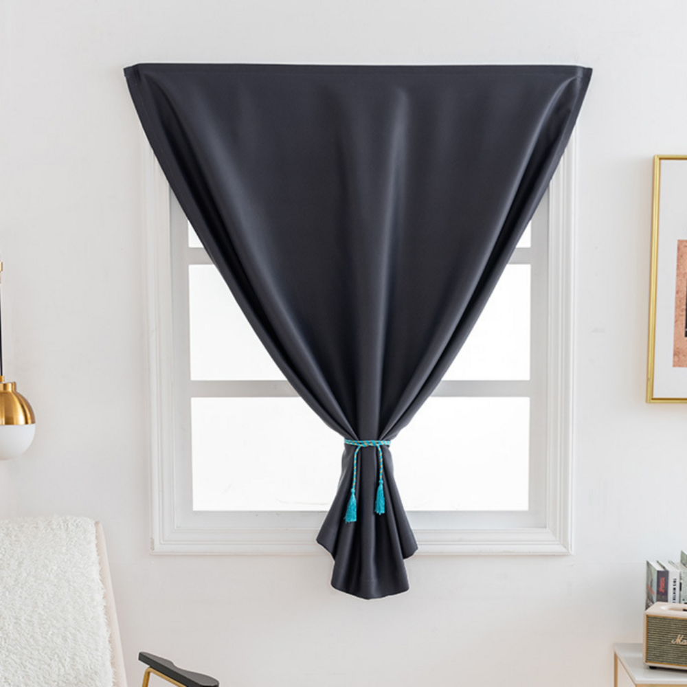 손쉬운 부착, 암막, 편안한 수면을 위한 기브앤고 벨크로 암막커튼