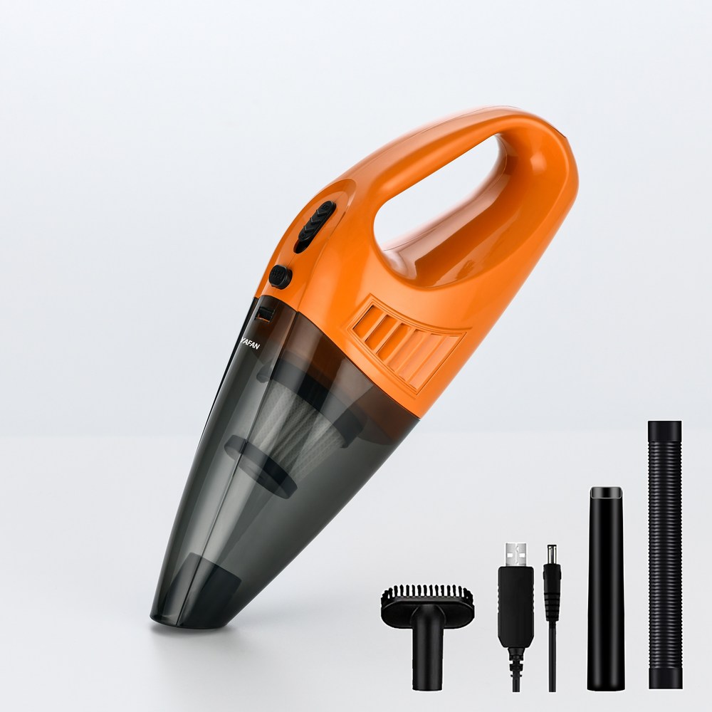 YAFAN 휴대용 무선청소기 차량용/가정용 A-016, 화이트