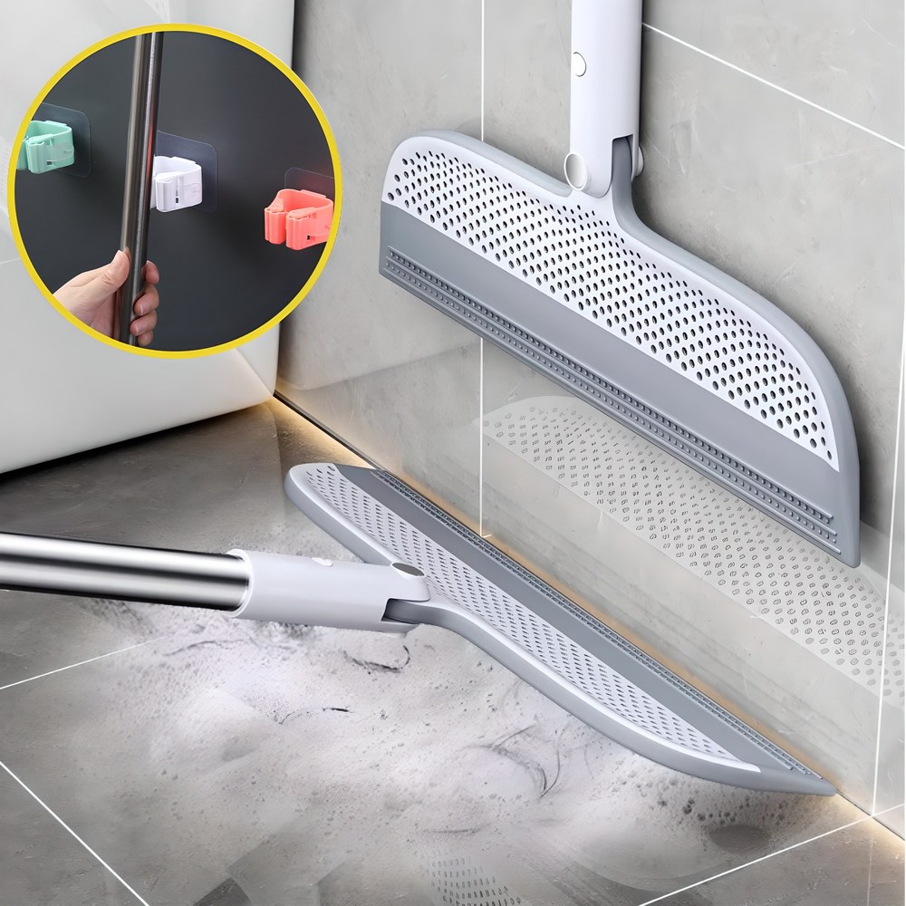 먼지 한 톨 용납 않는 깨끗함, 브나야 완전밀착 실리콘 빗자루 스퀴지로 완성하는 빛나는 일상 청소용품