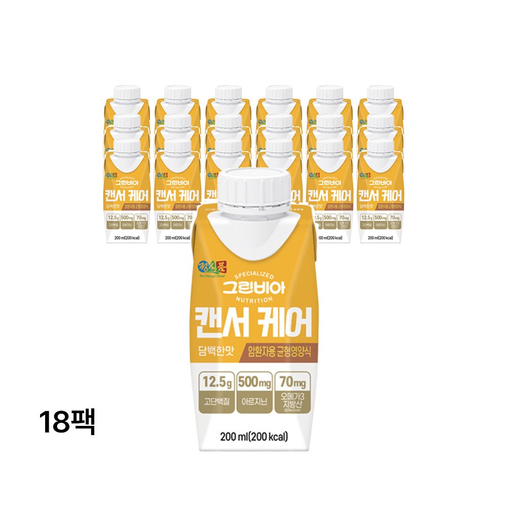[신제품] 그린비아 캔서 케어, 200ml, 200ml, 18개