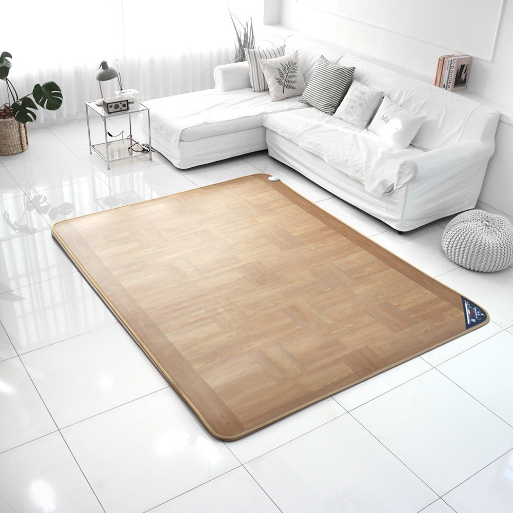 전자파 걱정 없이 따뜻하고 아늑한 거실을 만드는 한솔 카본매트